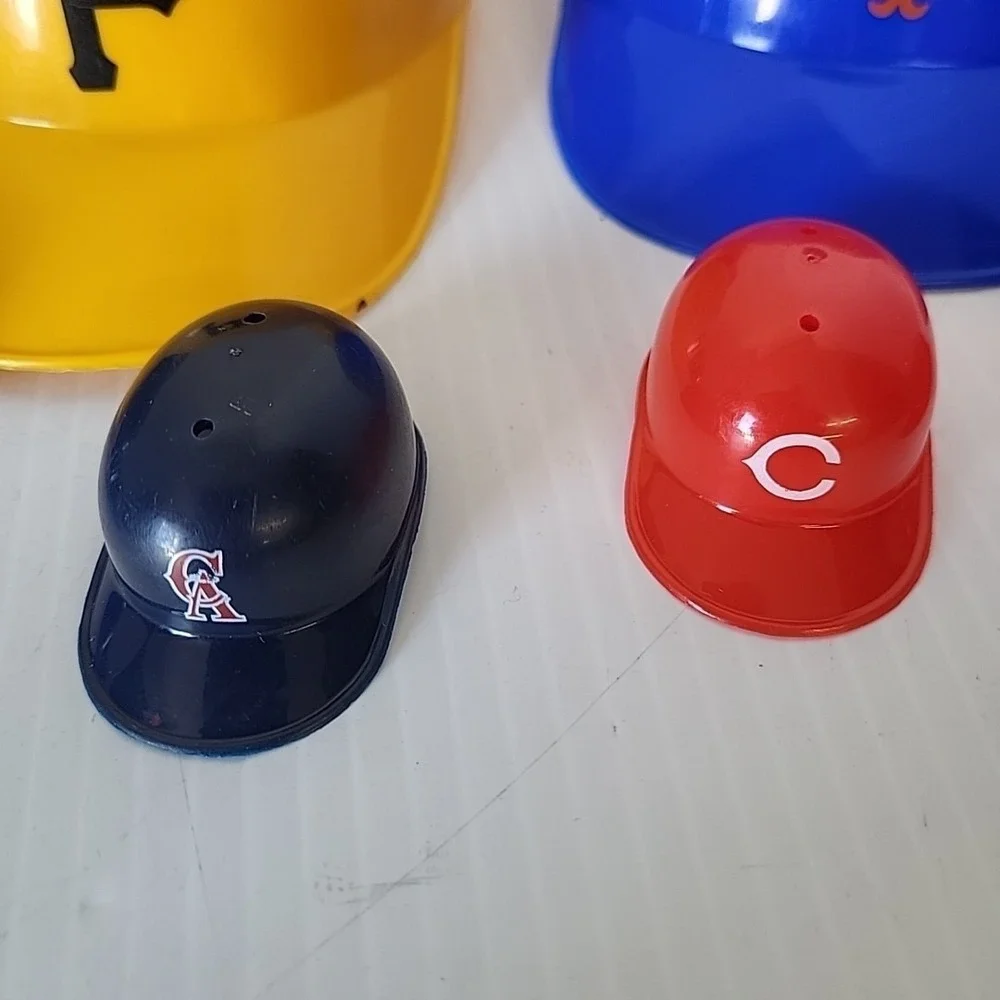 Lot of 12 Vintage MLB Baseball Team Logo Ice Cream Helmets Mini‎ 5